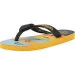 Havaianas Top Pokemon (Mini Me) Flip-Flop, Orange Citrus, 7 UK Child