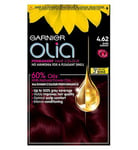Garnier Olia 4.62 Dark Garnet Red No Ammonia Permanent Hair Dye