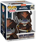Figurine Funko Pop - Avatar: Le Dernier Maître De L'air N°1443 - Appa Avec Armure - 15 Cm (72105)