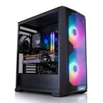 AWD-IT Lian Li Lancool 215 RGB Ryzen 5 5600X 6 Core AMD Radeon RX 6750 XT 12GB Desktop PC for Gaming