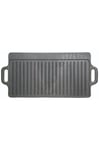 Deluxe Cast Iron Griddle 45x23cm, Sleeved