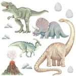 Dinosaurier I Väggklistermärken