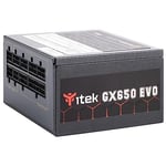 Itek GX650 Evo - SFX Power Supply, 650 W, 80Plus Gold, 92 mm FDB Fan, Japanese Capacitor, Modular