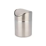 La Cafetière Mini poubelle à dosettes de café / sachets de thé, acier inoxydable, argent
