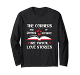 Reading Book Romance Story Love Dating Valentine Day'S Long Sleeve T-Shirt