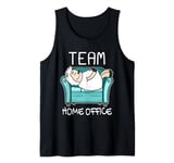 Team Home Office Sheep Funny Work Home Work Tank Top
