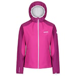 Regatta Women Arec II Water Repellent And Wind Resistant Hooded Soft-shell Jacket - Vivid Viola/Wine Berry, Size 8