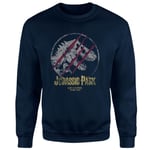 Jurassic Park Lost Control Sweatshirt - Navy - L - Navy