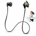 Sweatproof Bluetooth Earphones/Headphones Sports Gym For iPhone Samsung Sony LG