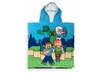 Mojang Studios Minecraft Cotton Poncho Towel
