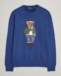 Polo Ralph Lauren Knitted Bear Sweater Beach Royal