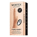 FemmeFunn Vortex Wireless Turbo Rabbit Vibe -  360º Vibrating Rabbit Dildo