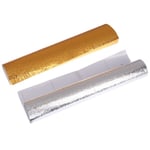 40*100cm Kitchen Wall Stove Aluminum Foil Oil-proof Stickers Sel Silver