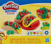 HASBRO - Tacos with 4 jars PLAY-DOH Kitchen creations -  - HASE7447