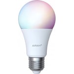 Airam SmartHome -standardlampa, E27, opal, 1055 lm, RGBW 2700-6500K