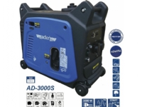 ADLER GENERATOR 3KW AD3000S OPPFINNER ELEKTRISK STARTER