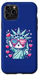 Coque pour iPhone 11 Pro Statue of Liberty Cute NYC New York City Manhattan Girls
