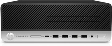 HP ProDesk 600 G3 i5-7500 SFF Intel® Core™ i5 8 GB DDR4-SDRAM 500 GB HDD Windows 10 Pro PC Black, Silver