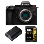 Panasonic Lumix G9 II KIT Kamerahus + ekstra batteri og minnekort