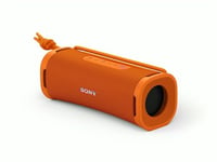 Sony ULT FIELD 1 - Wireless Bluetooth Portable Speaker with ULT POWER SOUND, Ultimate Deep Bass, IP67, Waterproof, Dustproof, Shockproof, 12hr Battery, Clear Call Quality, Outdoor, Travel - Orange