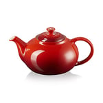 Le Creuset Stoneware Classic Teapot, 1.3 Litres, Serves 3-4 Cups, Cerise, 80702130600003