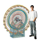 K'NEX | 6 Foot Ferris Wheel | Kids Building Set for Creative Play, Hours of Fun Making Giant ferris wheel, Suitable for Boys and Girls Ages 9+ | Basic Fun 89790
