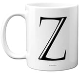 Stuff4 Personalised Alphabet Initial Mug - Letter Z Mug, Gifts for Him Her, Fathers Day, Mothers Day, Birthday Gift, 11oz Ceramic Dishwasher Safe Mugs, Anniversary, Valentines, Christmas, Retirement