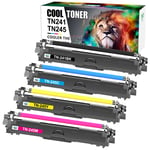 4 Toner Fits for Brother HL-3140CW DCP-9015CDW DCP-9020CDW HL-3150CDW TN241 245