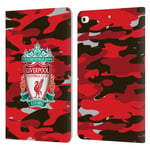 Head Case Designs Officially Licensed Liverpool Football Club Club Colourways Crest Camou Leather Book Wallet Case Cover Compatible With Apple iPad mini (2019)