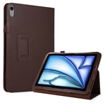 iPad Air 13" 2024/2025 Fodral med stativ - Brun