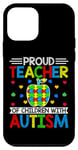 Coque pour iPhone 12 mini Autism Teacher SPED - Proud Teacher of Children with Autism