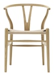 CH24 Y-Chair - Lacquered Oak/Nature