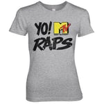 Yo! MTV Raps Distressed Logo Girly Tee, T-Shirt