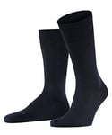 FALKE Men's Sensitive Berlin M SO Wool Cotton With Soft Tops 1 Pair Socks, Blue (Dark Navy 6375) new - eco-friendly, 5.5-8