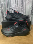 Adidas Ultraboost 21 x GTX Carbon/Black UK 10 EU44 2/3 US 10.5  FZ2555