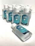 12 X Hand Sanitiser with Aloe Vera 50ml Anti Bacterial Gel Hygiene £6.99