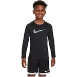 NIKE Sweatshirt-DV3244 Sweatshirt Black/White 158