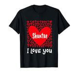 Shantae I Love You, My Heart Belongs To Shantae Personalized T-Shirt