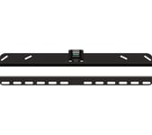 SANUS SimplySafe VLL61-B2 Fixed 47-80" TV Bracket, Black