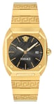Versace VE8F00424 ANTARES (41.5mm) Black Dial / Gold-Tone Watch