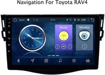 WXHHH Car Sat Nav Stereo Gps Navigation System Satellite Navigator Player Tracker Auto Radio Touchscreen Bluetooth Mirror Link, For Toyota RAV4 2007-2012