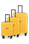 Airbox Resväskor AZ13 - 3-Set  55-65-75 cm Yellow