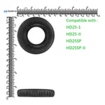 Geekria Replacement Ear Pads for Sennheiser HD25-1 Headphones (Black)