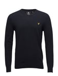 Cotton Merino V Neck Jumper Navy Lyle & Scott