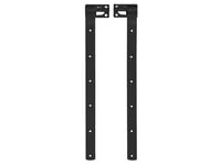 Home It® Stapelbart Gångjärn Matt Svart 500 X 30 Mm Galvaniserat 2 St