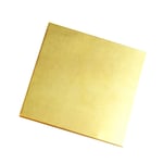JKGHK Brass Sheet Metal Off Cuts Prime Quality H62 Brass Sheet Jewelry Making Suitable to Weld 0.5mm x 300mm x 300mm