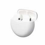 Pro6 Trådlösa Bluetooth-hörlurar TWS Sport Hörlurar Kompatibla med Android och iPhone white