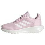 adidas Tensaur Run Sneaker, Clear Pink/core White/Clear Pink, 6.5 UK