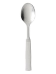 Serveringsske Ranka 22,2 Cm Mat Stål Home Tableware Cutlery Spoons Serving Spoons Silver Gense