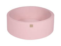 MeowBaby® Cirkulär torr pool utan bollar för barn, 90 x 30 cm, Rosa